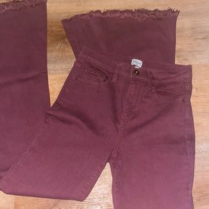 Sneak peak magenta/plum bell bottoms